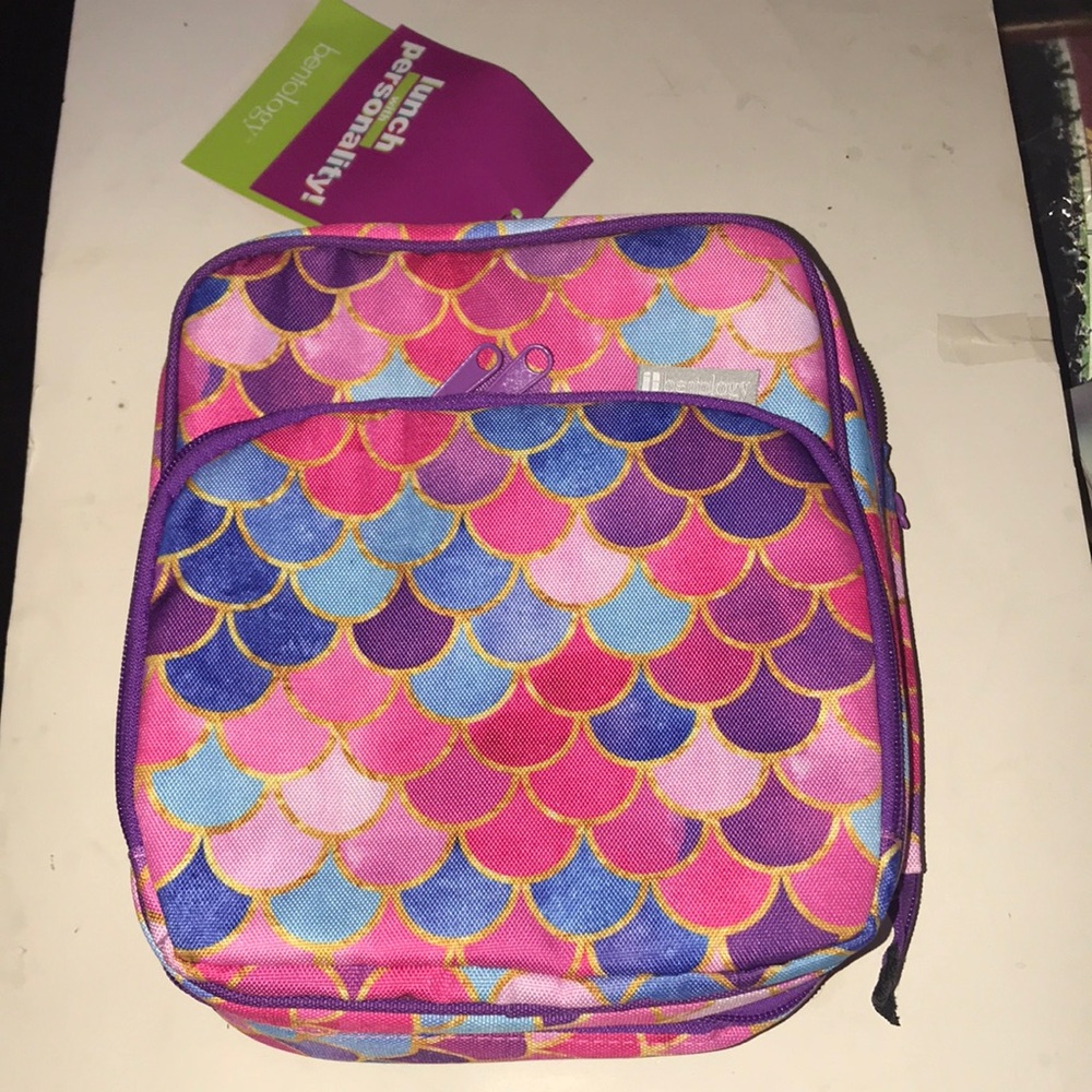 NWT Mermaid Scale Bentology Lunch Bag